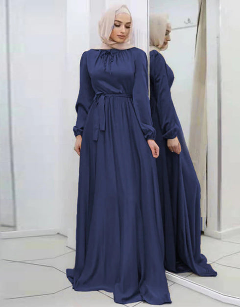 Latest Fashion Belted Dress For Women